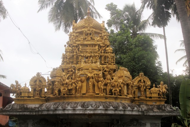 ornate, design, temple, gopuram, art